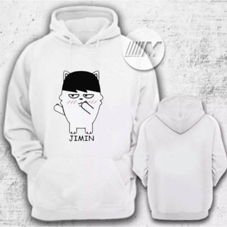 ÁO HOODIE CHIBI CHÚ MÈO JIMIN NAM NỮ BIG SIZE
