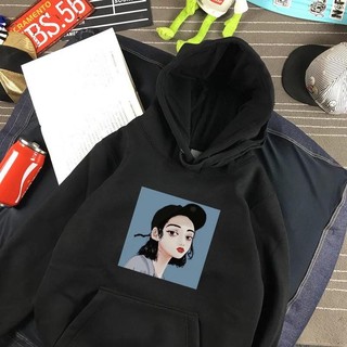 Áo hoodie cô gái nam nu big size