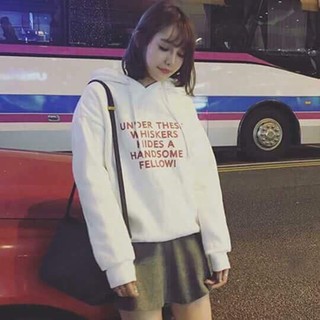 ÁO HOODIE NAM NỮ HỌA TIẾT CHỮ ĐỎ BIG SIZE