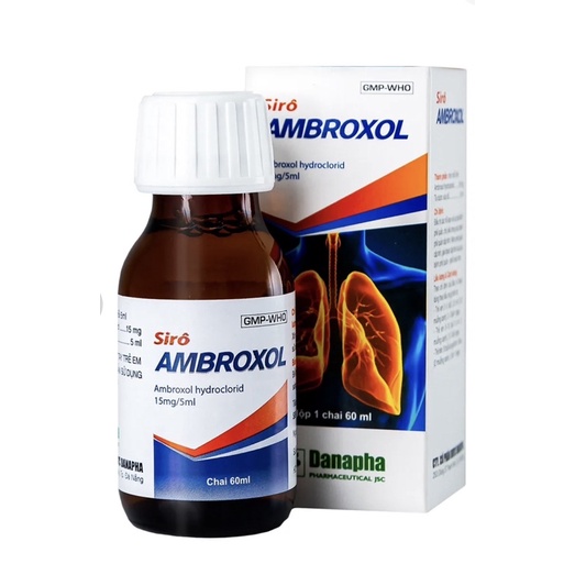 Siro Ambroxol (Hộp 1 lọ 60ml).Danapha