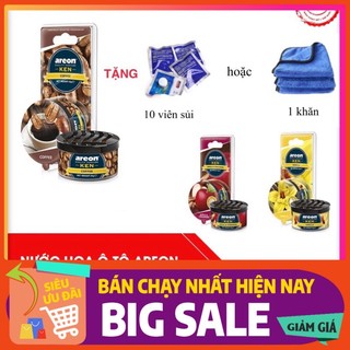 (Siêu thơm khử mùi) Sáp Thơm Chính Hãng AREON Khử Mùi Xe Hơi Cao Cấp - Areon KEN (nhiều mùi) sapthomoto