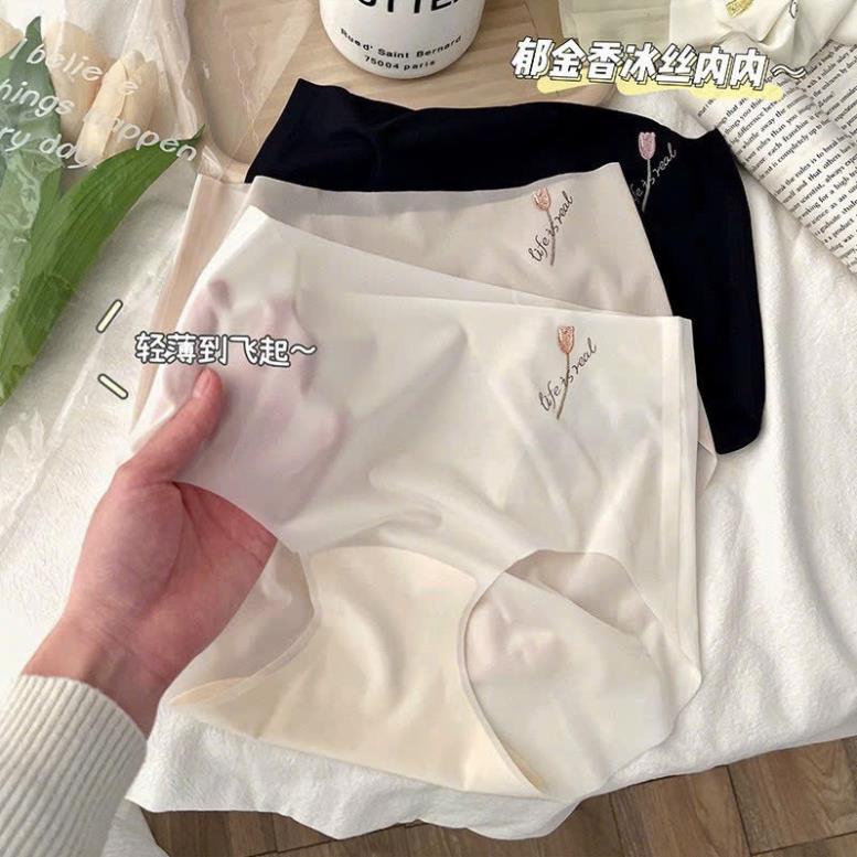 QUÀN CẠO LỤA TÀNG HÌNH CẠP CAO IN BÔNG HOA 2373