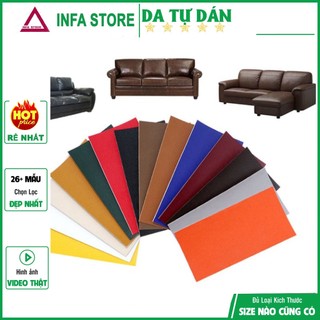 [RẺ VÔ ĐỊCH❤️] Da Dán Ghế Sofa ⚡️ Sửa Chữa Ghế Cắt Tóc ⚡️ Da Dán Pu Tự Dính Tiết Kiệm Chi Phí Tại Nhà