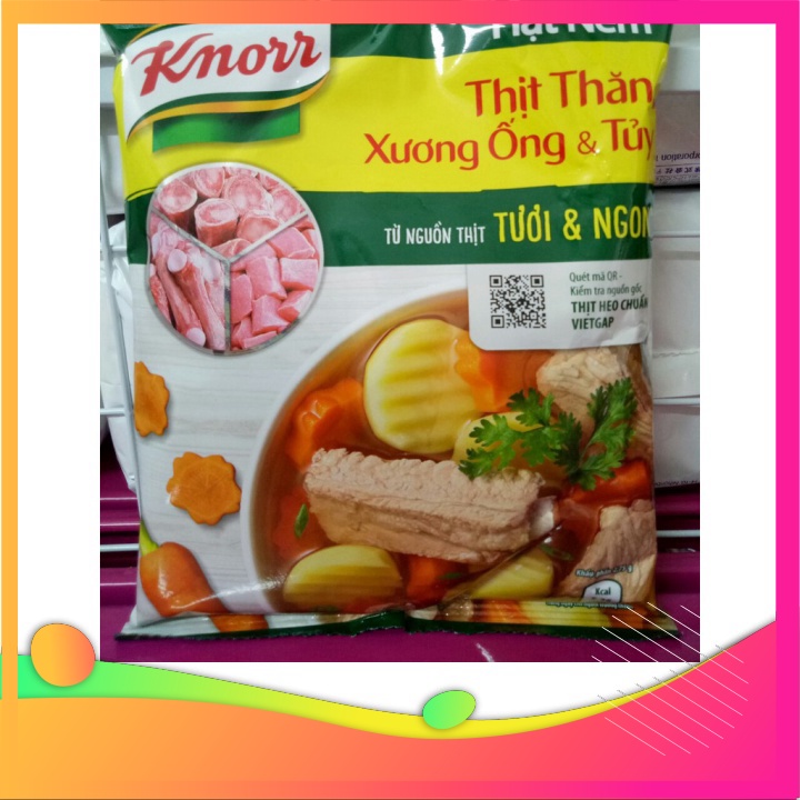 (Chiết thùng chuẩn nhập) Mới về Hạt nêm Knorr túi 400g