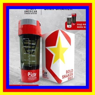 Sp - bình lắc whey shaker asn cao cấp 500ml/
