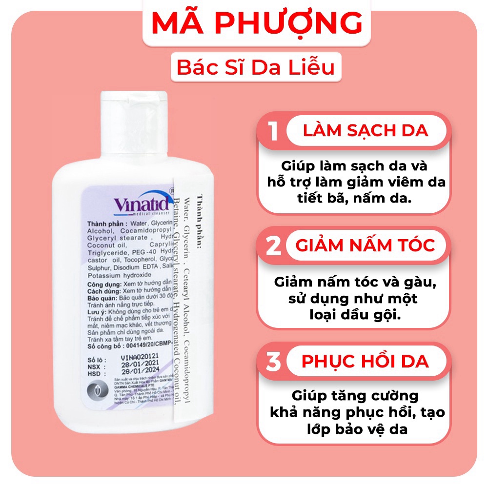 SỮA TẮM VINATID 150ml