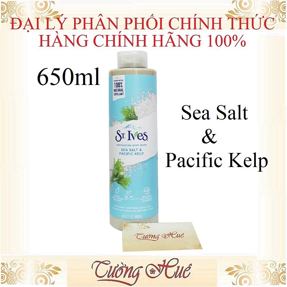 Sữa Tắm St. Ives Body Wash Nhiều Mùi - 650ml