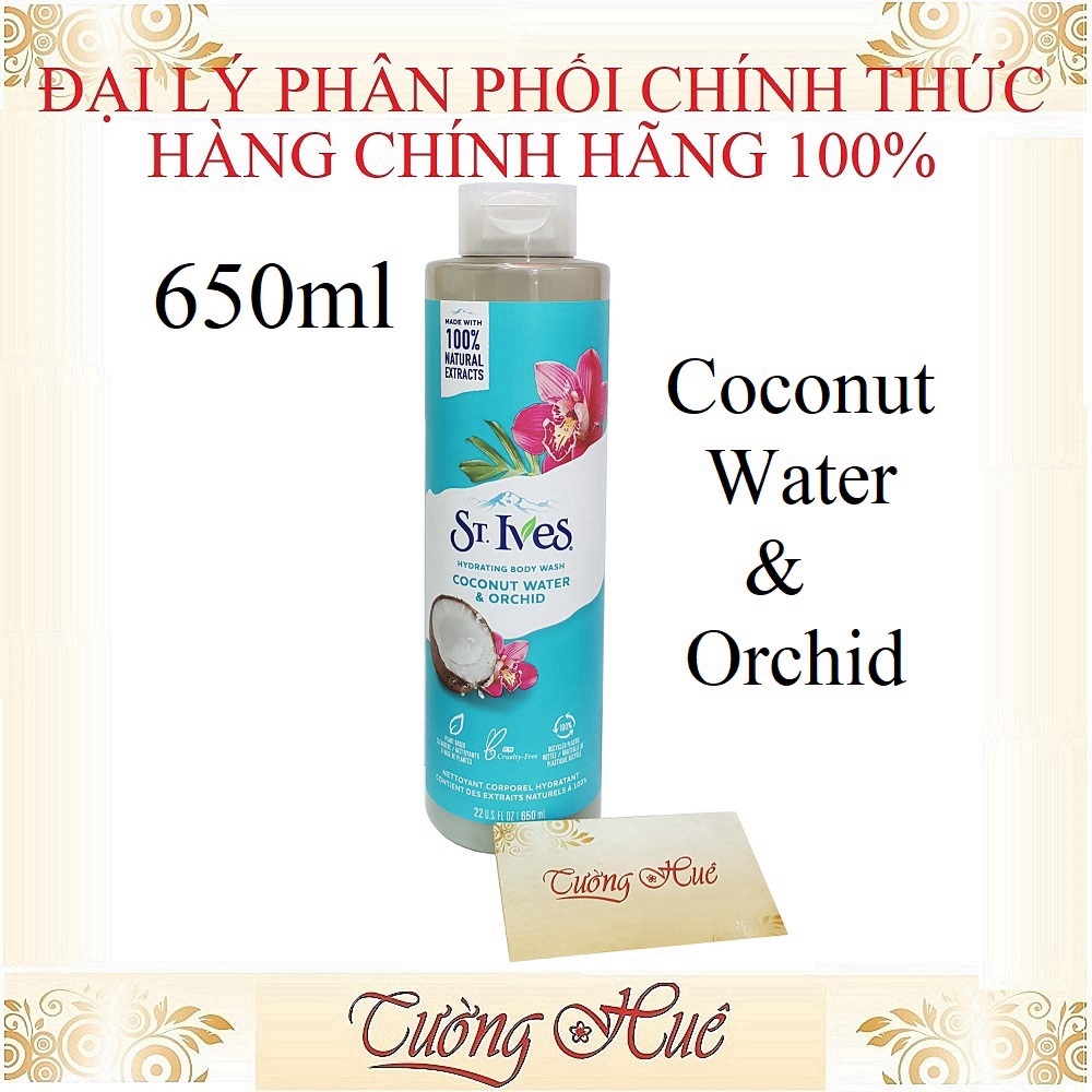 Sữa Tắm St. Ives Body Wash Nhiều Mùi - 650ml