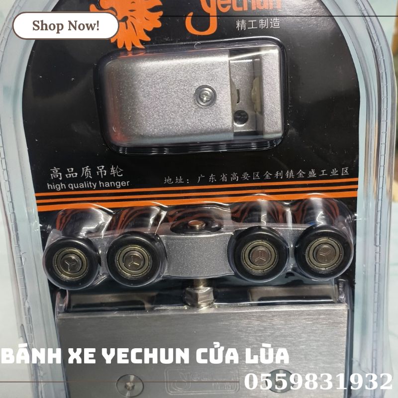 Bánh xe cửa lùa yechun Hàn Quốc