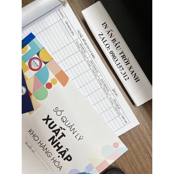 SỔ QL XUẤT - NHẬP Hàng hoá A4 giấy dày