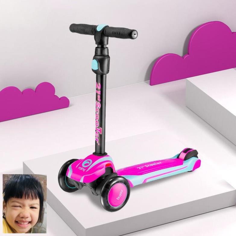 Xe trượt 21st Scooter ROD3- Scooter cao cấp cho bé yêu - Scooter 21St 3D trọng tải 60kg