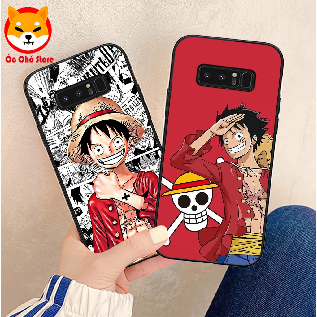 Ốp Samsung Note 8 , note 9 , note 7 , note fe hình luffy one piece vua hải tặc cá tính siêu bền