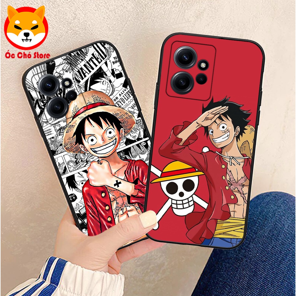 Ốp Xiaomi Redmi note 12 , Redmi Note 12 Pro 5G , Note 12r pro hình luffy one piece vua hải tặc cá tính siêu bền