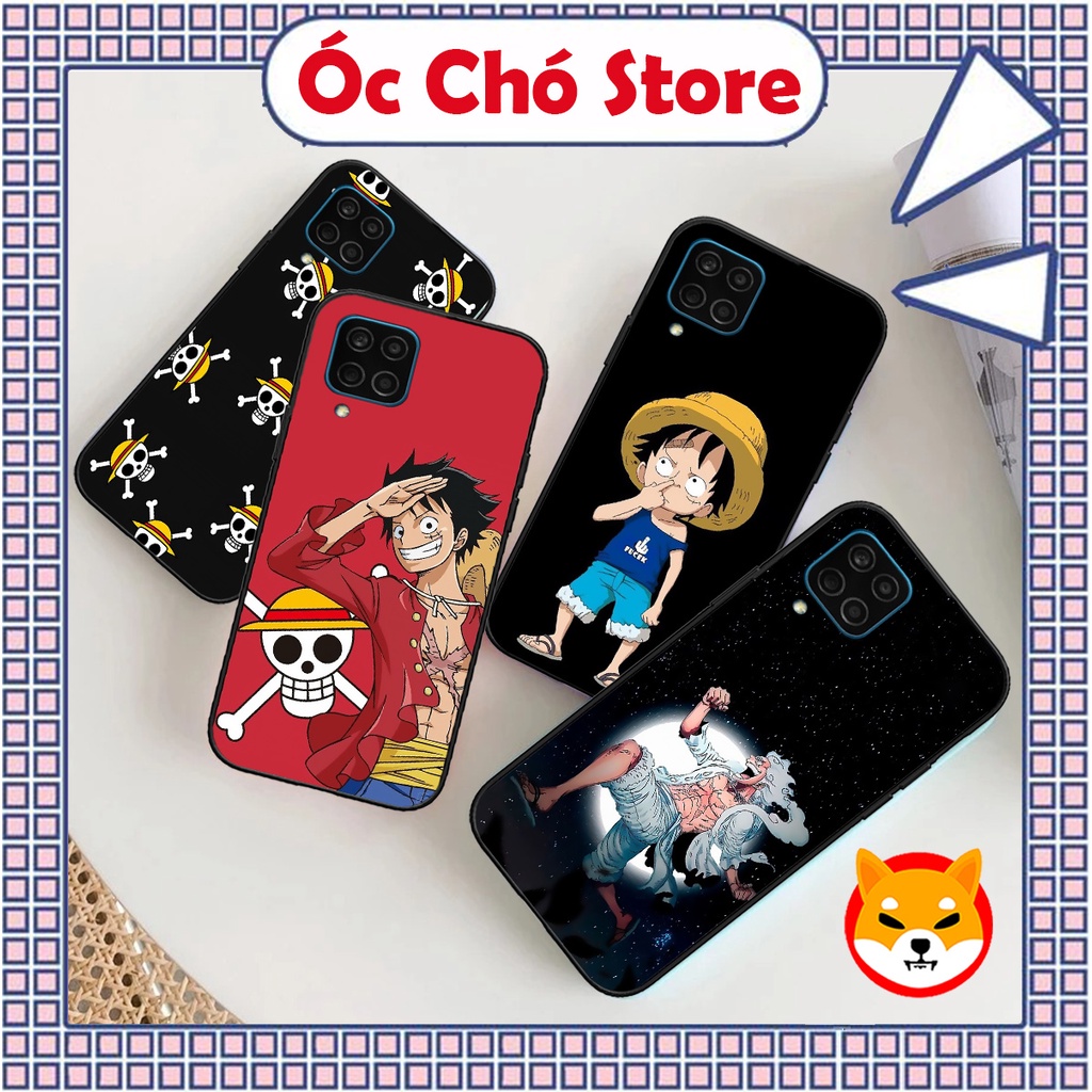 Ốp Samsung A12 , M12 hình luffy one piece vua hải tặc cá tính siêu bền