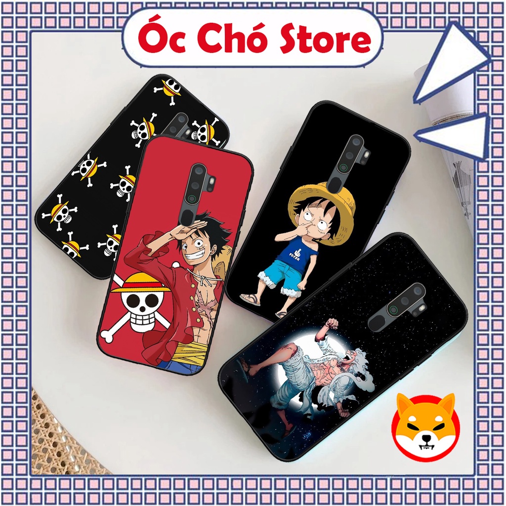 Ốp Oppo A5 2020 , A9 2020 hình luffy one piece vua hải tặc cá tính siêu bền