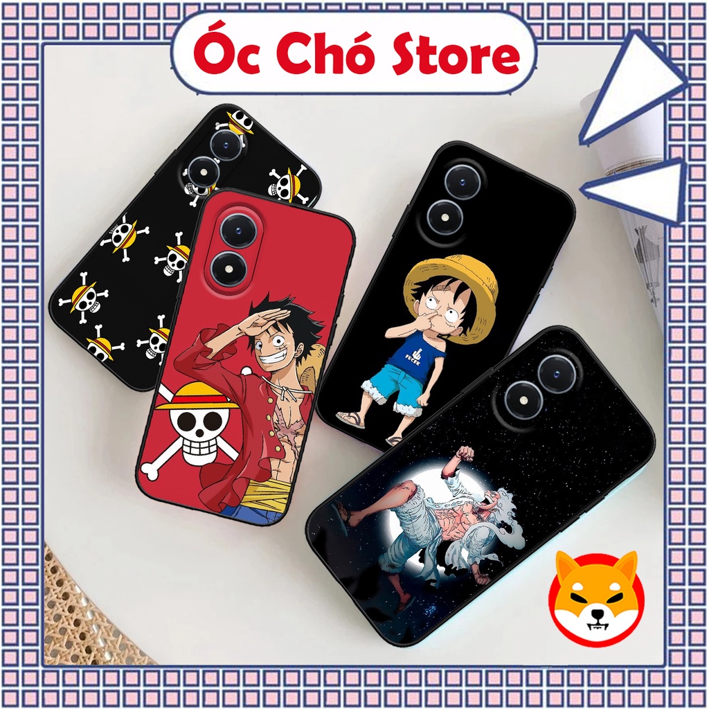 Ốp Oppo A18 / A17 , A17K , A38 , A58 , A78 hình luffy one piece vua hải tặc cá tính siêu bền