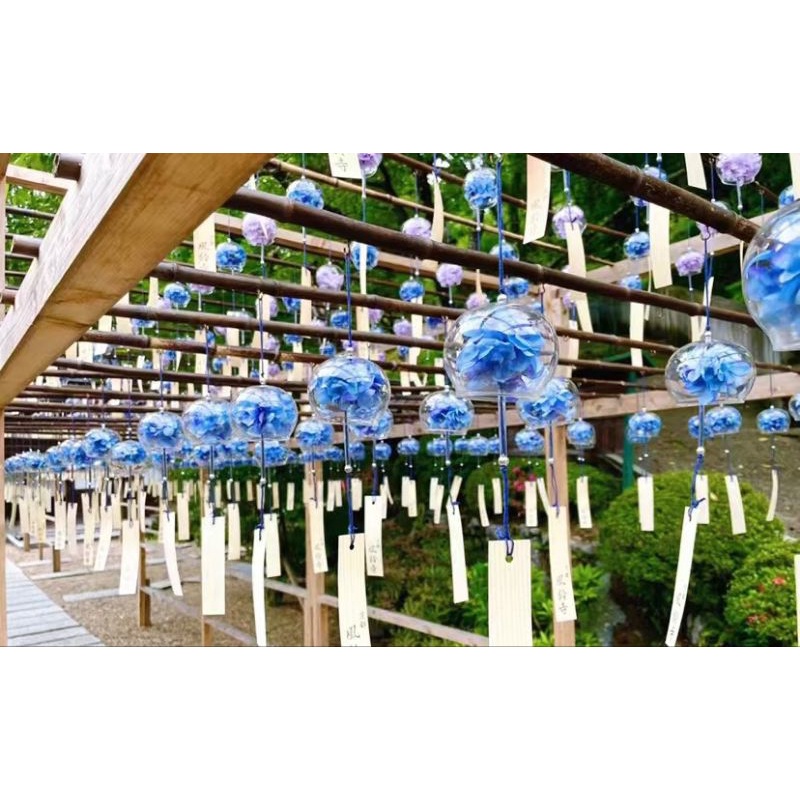 Chuông Gió Thủy Tinh Hoa Tươi