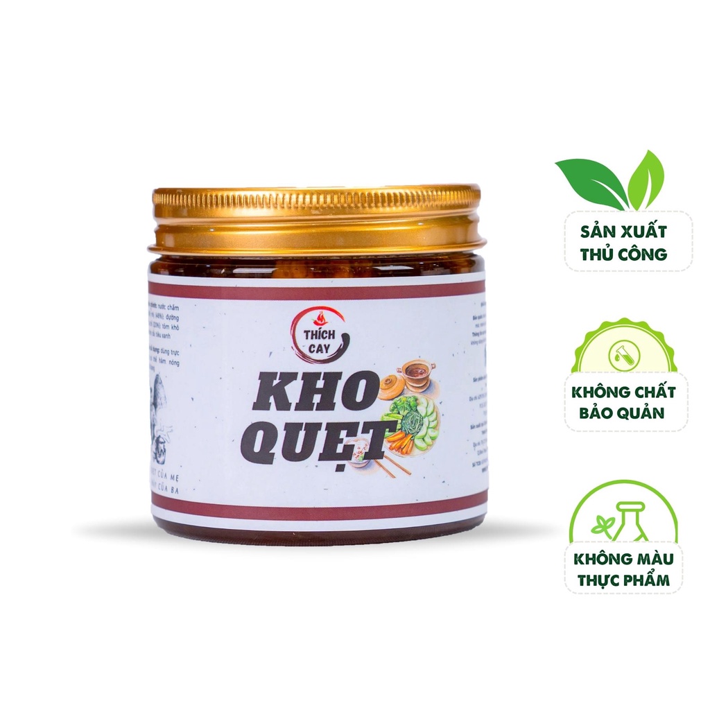 Kho quẹt tôm thịt Thích Cay 150g - tiện lợi, thơm ngon, đặc sản Việt