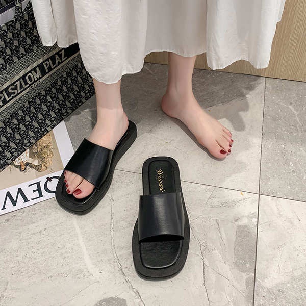 Sandal Đế Dày Thiết Kế Mới Thời Trang Mùa Hè Dành Cho Nữ