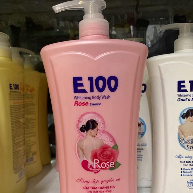 SỮA TẮM E100 SILKY 1,2ML và 800ML