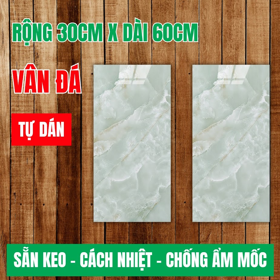 Miếng Dán Tường PVC - Lựa Chọn Hoàn Hảo, Sang Trọng, Vân Đá Xanh