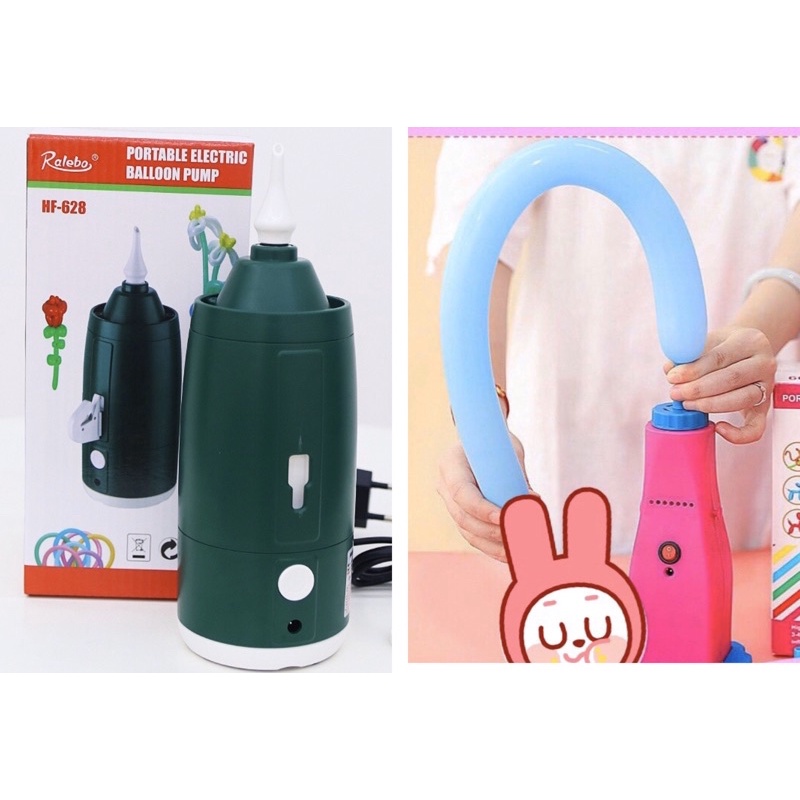 Bơm máy điện bong bóng dài giun tạo hình siêu nhanh