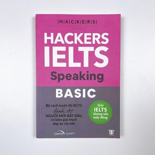 Sách - Hacker Ielts Basic: Speaking - Alpha Books