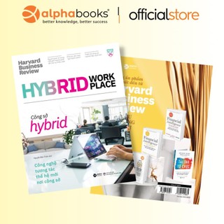 Sách - hbr on hybrid workplace - công sở hybrid - công nghệ tương tác thế hệ mới nơi công sở - alpha books