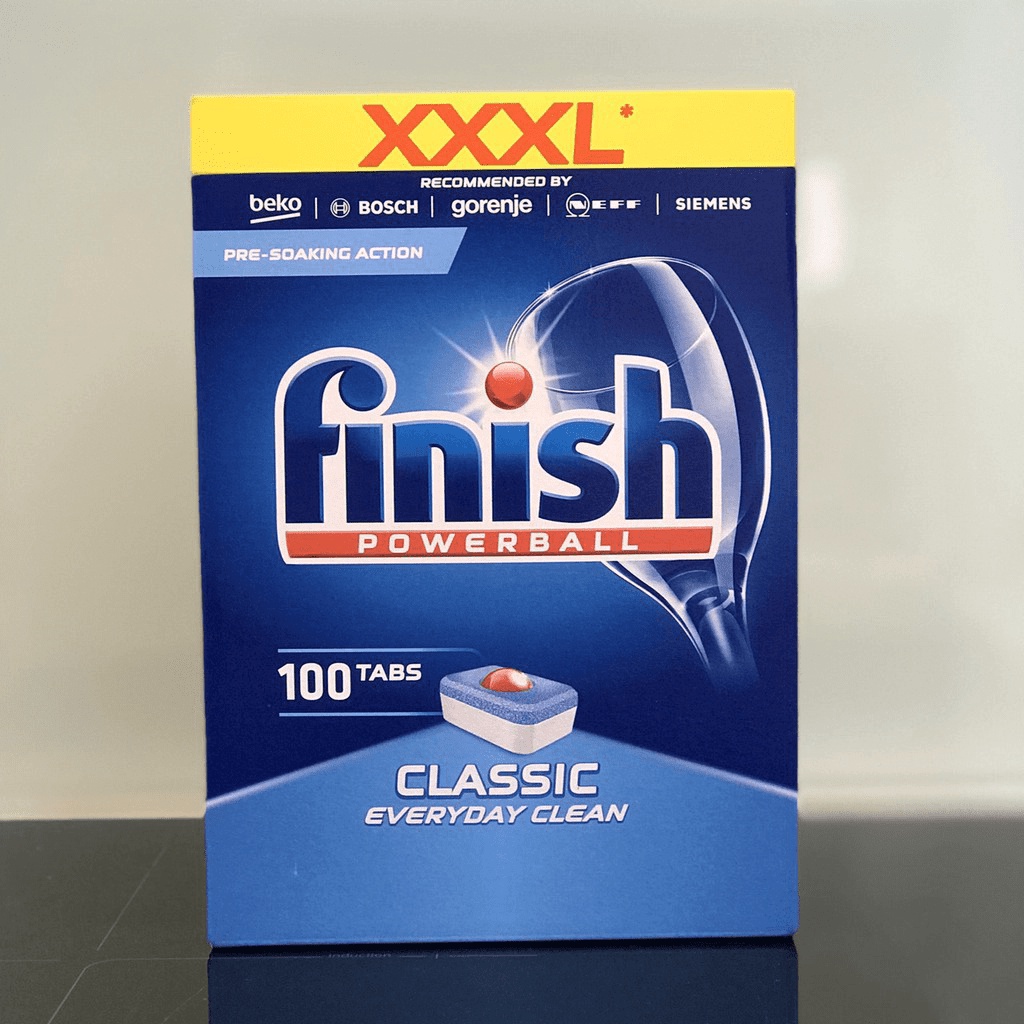 Sale sỉ Viên rửa chén Finish Đức hộp 100 viên