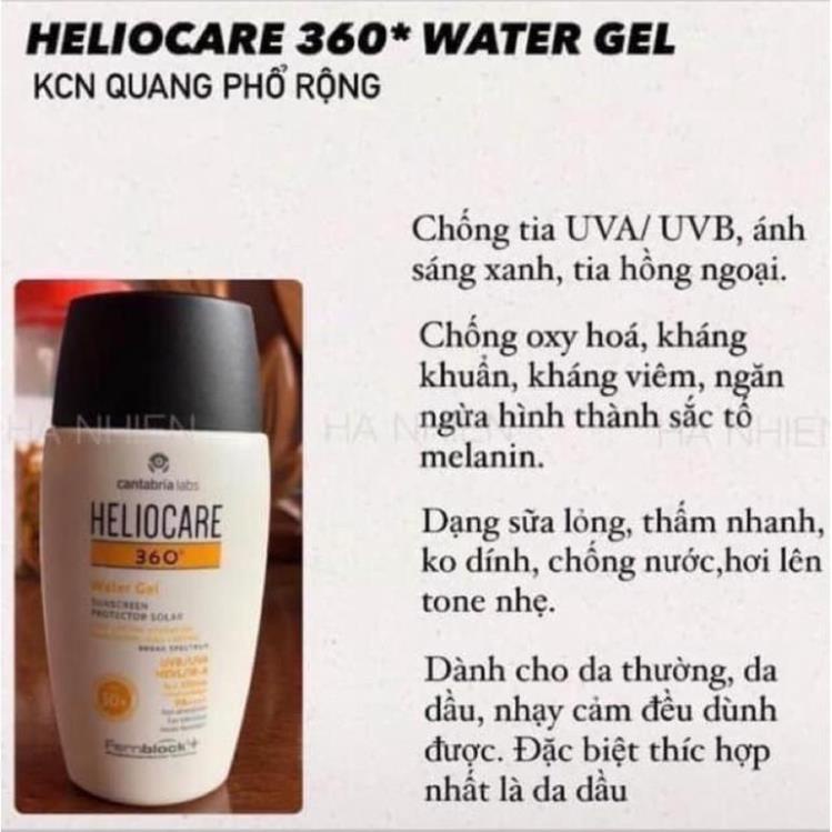 Kem Chống Nắng Heliocare Mineral Tolerence Fluid 50ml