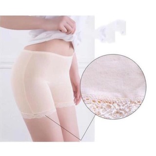 QUẦN MẶC VÁY COTTON CHÂN REN