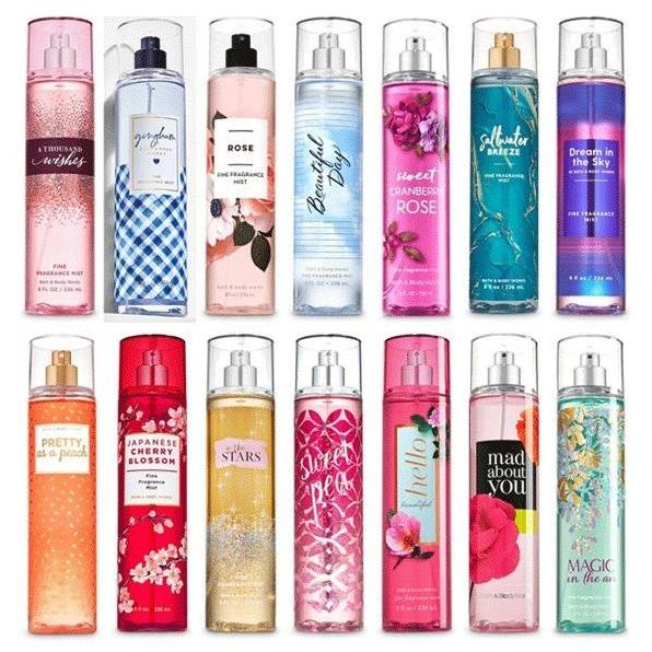 Xịt Thơm Toàn thân Victoria's Secret Body Mist  Siêu Thơm Cá Tính, Năng Động