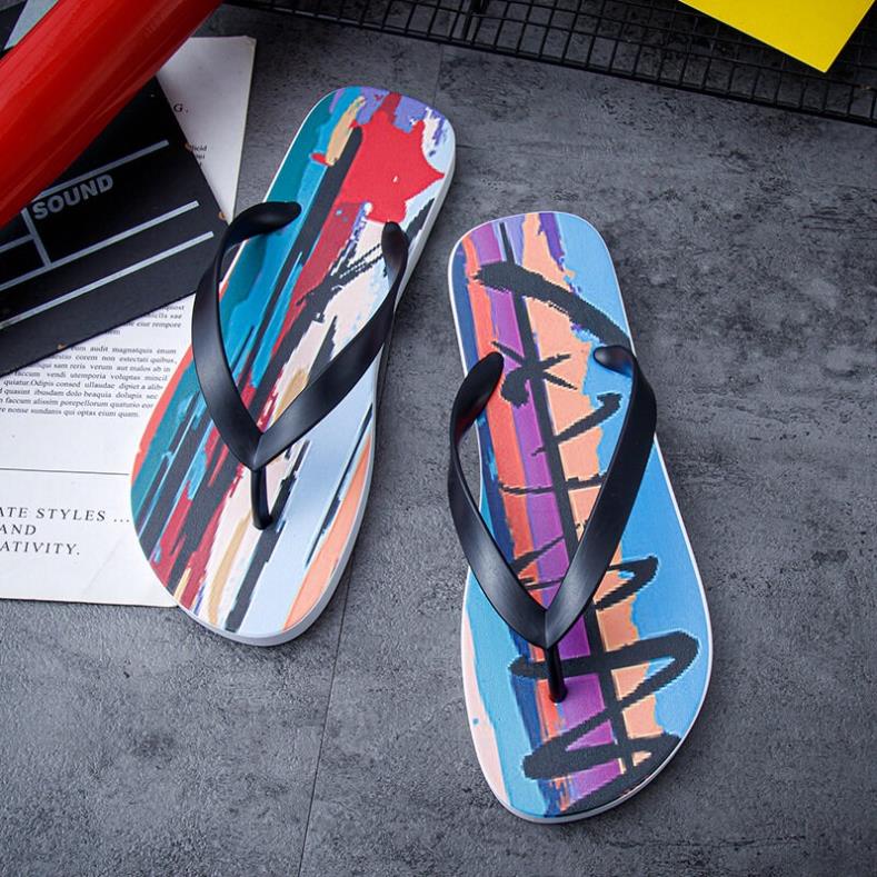 Dép xỏ ngón, dép tông nam nữ bằng cao su non Cao cấp không phai màu