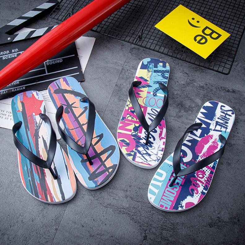 Dép xỏ ngón, dép tông nam nữ bằng cao su non Cao cấp không phai màu