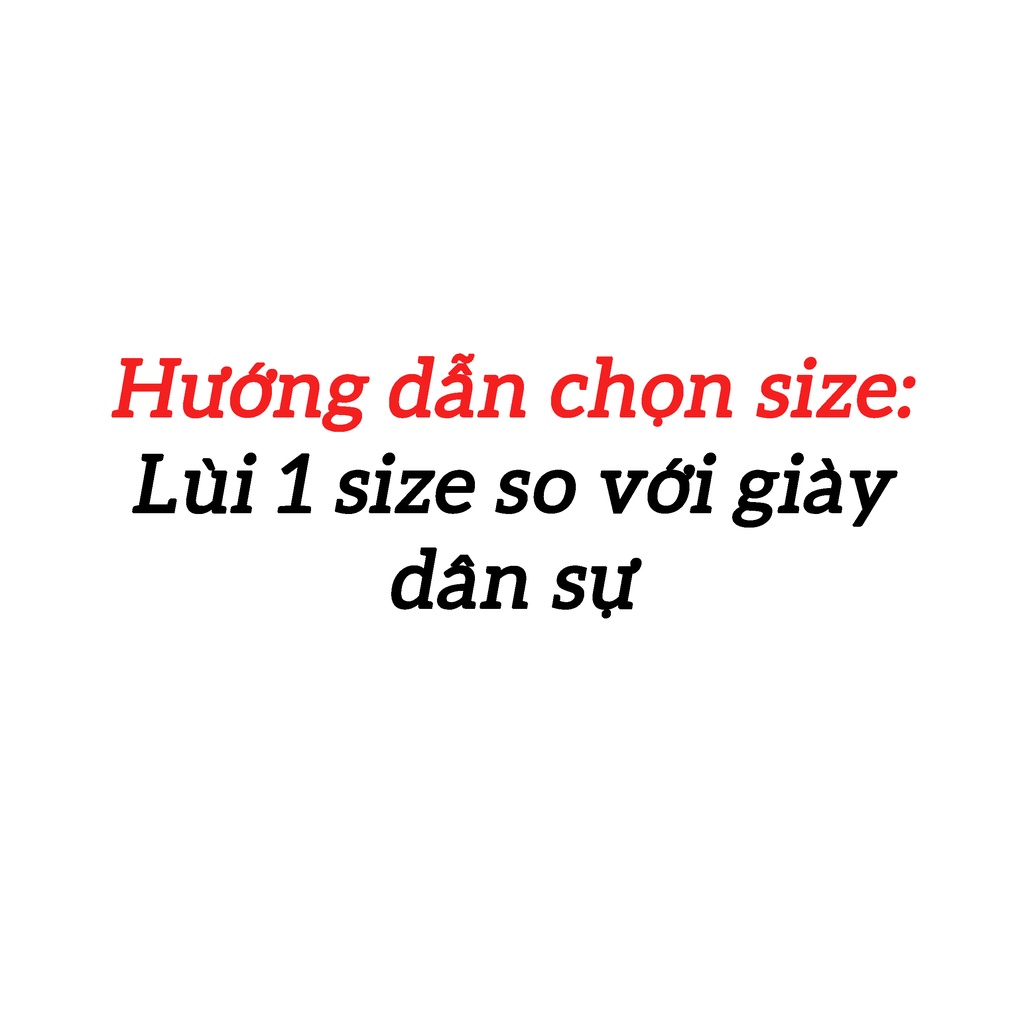 Giày derby buộc dây phong cách giày sĩ quan cấp úy quân đội
