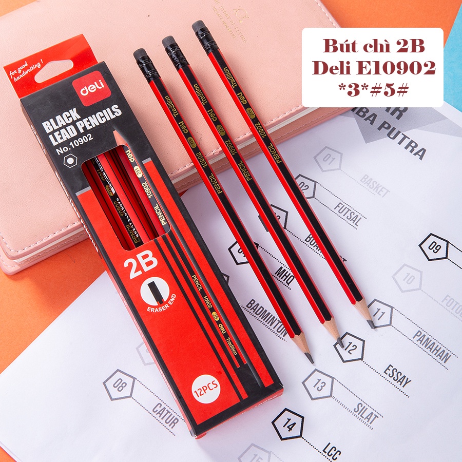 Bút Chì 2B DELI E10902