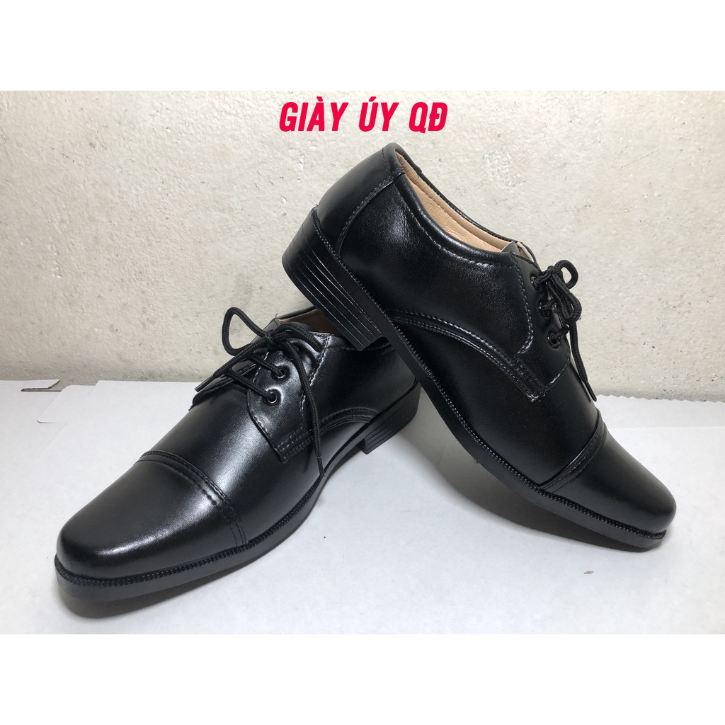 Giày derby buộc dây phong cách giày sĩ quan cấp úy quân đội