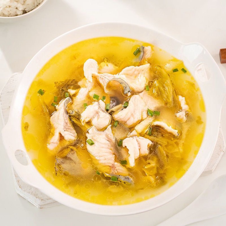 Gia Vị Nấu Cá Dưa Chua Cay Tứ Xuyên Gia vị chuyên để nấu món canh cá dưa chua, thơm ngon, hấp dẫn 350g