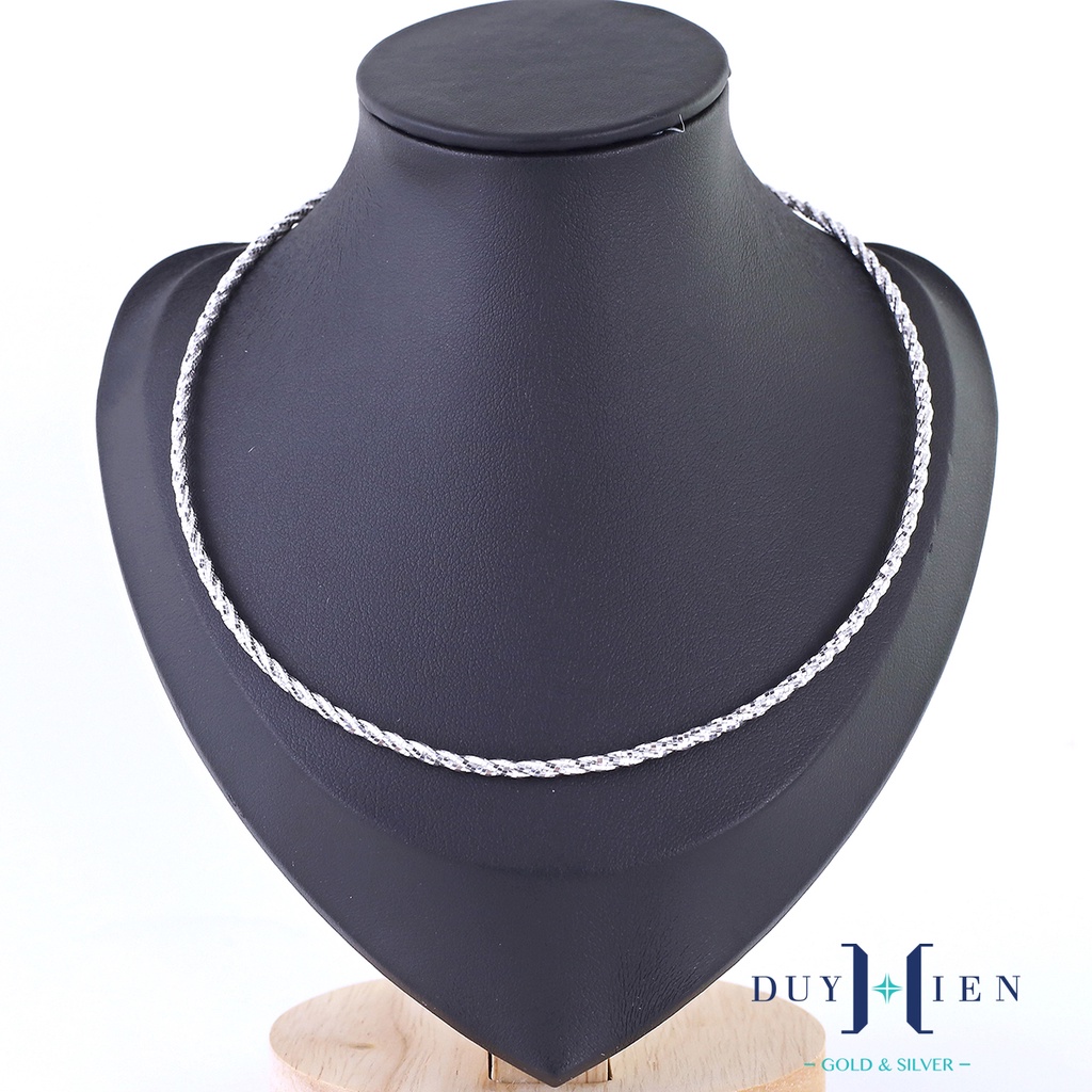 Kiềng Bạc Nữ Duy Hiển S925 Cao Cấp Tết 3 Nổi Bật Cuốn Hút Mọi Ánh Nhìn
