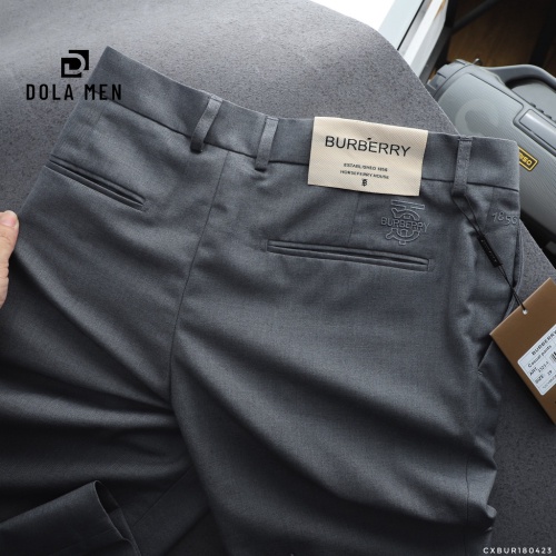 Quần Tây Âu BURBERRY FULL NÚT KHẮC VIỀN DÂY Vải Chống Nhăn Hàng Xịn Cao Cấp Dolamen có big size