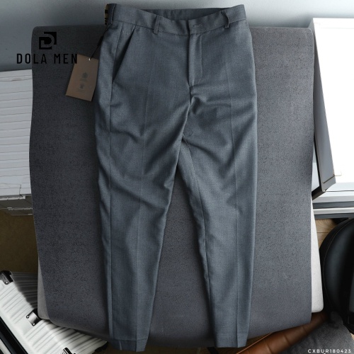 Quần Tây Âu BURBERRY FULL NÚT KHẮC VIỀN DÂY Vải Chống Nhăn Hàng Xịn Cao Cấp Dolamen có big size