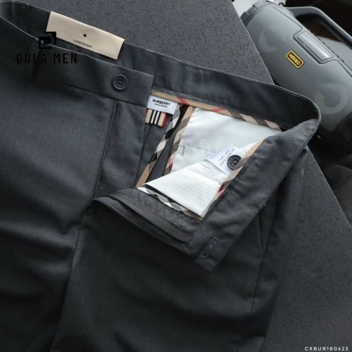 Quần Tây Âu BURBERRY FULL NÚT KHẮC VIỀN DÂY Vải Chống Nhăn Hàng Xịn Cao Cấp Dolamen có big size