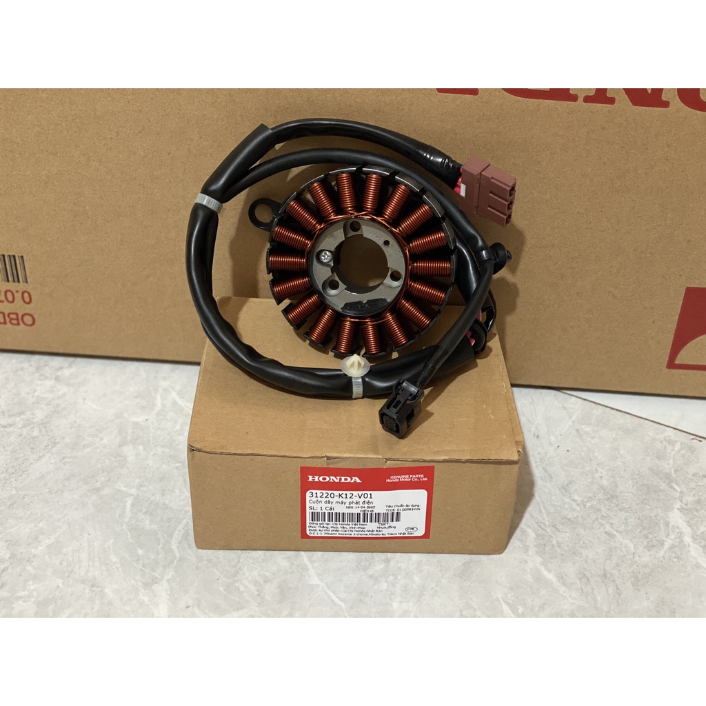 Cuộn dây máy phát điện Lead 125 chính hãng Honda