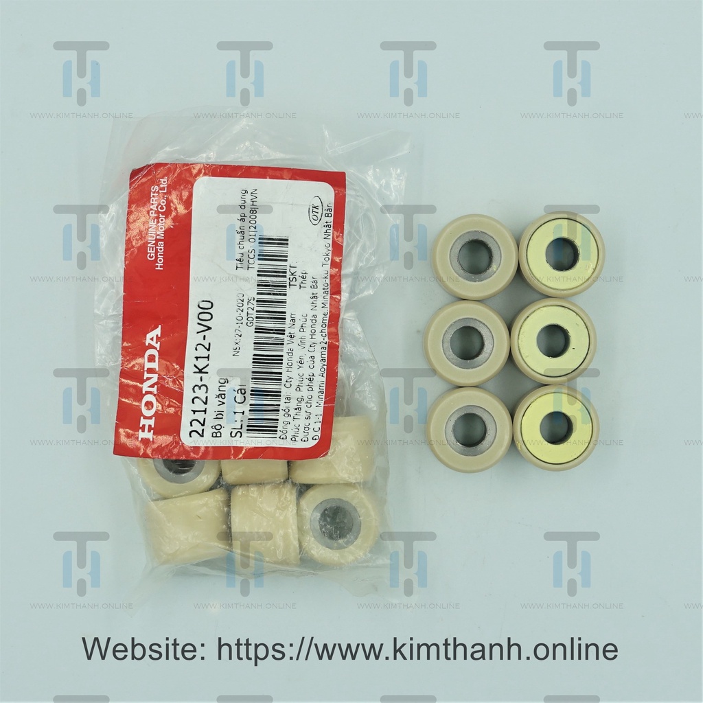 Bi nồi 20g (1 bộ) Lead 125cc 2017 Honda VN _ 22123K12V00