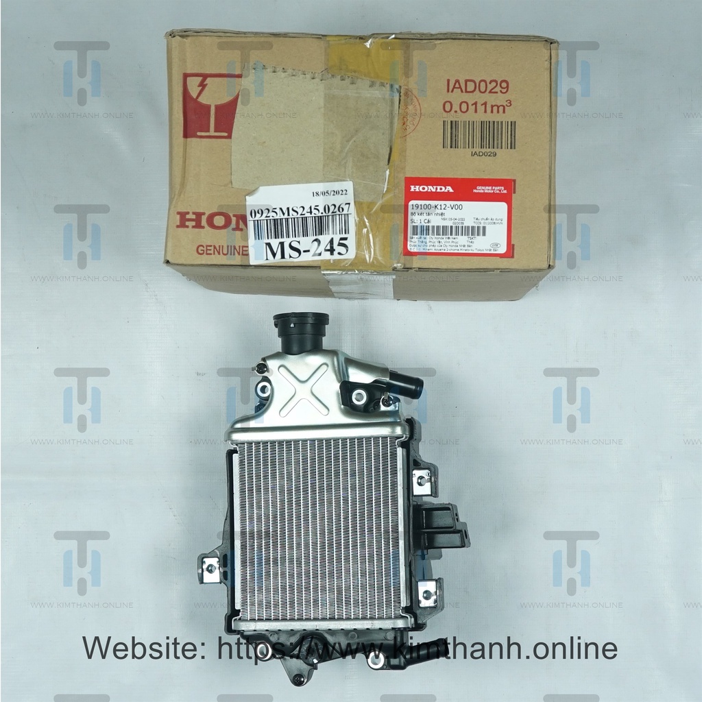 Két nước - có đế, nắp Lead 2017 Honda VN _ 19100K12V00