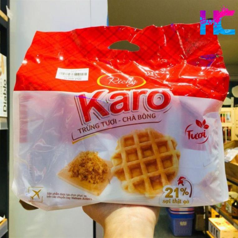Bánh Karo trứng tươi, bánh karo chà bông bịch 6 cái - hang_chuan