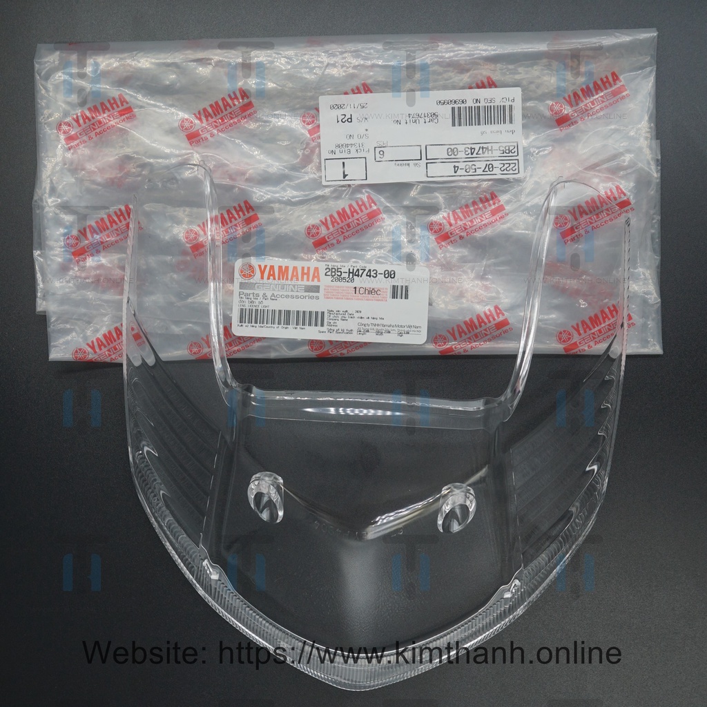 Chụp lái trắng Nouvo 2 Yamaha VN _ 2B5H47430000
