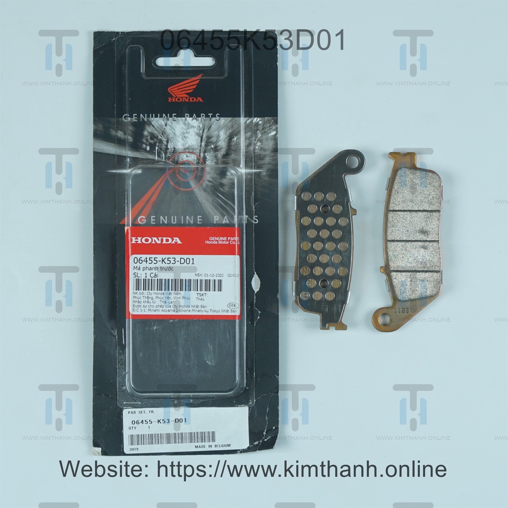 Bố dĩa trước SH Việt 2017 Honda VN _ 06455K53D01, 06455K40F11, 06455K01902