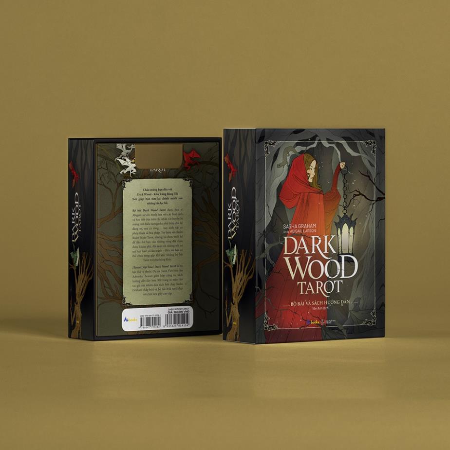 Sách - [Boxset Việt Hoá] DARK WOOD TAROT (Bộ Bài & Sách Hướng Dẫn) - AZVietNam