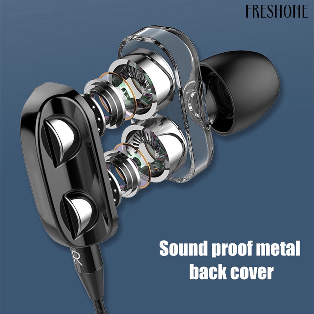Tai nghe nhét tai hifi trình điều khiển kép chất lượng cao